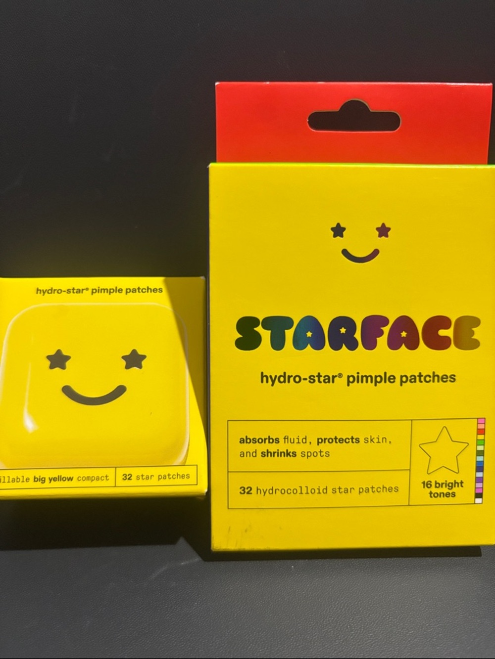 STARFACE Hydro-Star Pimple Patches - Yellow Star Compact